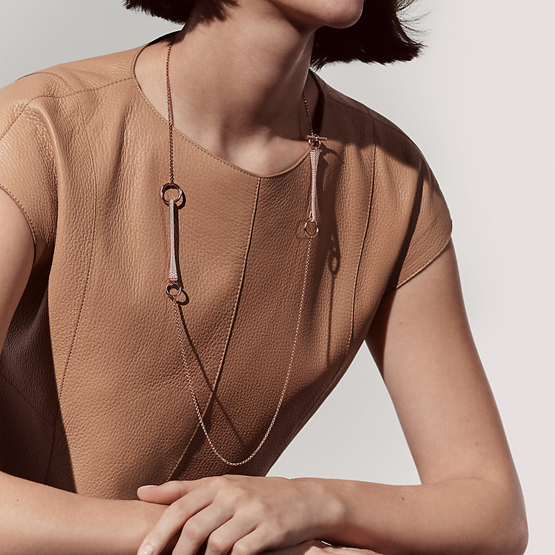 ロングネックレス 《クルー・ド・フォルジュ》 | Hermès - エルメス